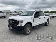 2020 Ford F250 4x4 Crew-Cab Pickup Truck Runs & Moves) (Runs Rough, Body Damage, Bad Blower Motor,