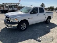 2016 RAM 1500 Crew-Cab Pickup Truck Runs & Moves) (Check Engine Light On, Battery Light On, Body Dam