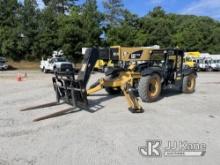 2014 Caterpillar TL943C 4x4x4 Rough Terrain Telescopic Forklift Runs & Operates