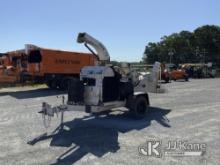 2015 Altec DRM12 Chipper (12in Drum) Runs, Clutch Engages) (Will Not Feed, Minor Body Damage) (Selle