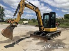 (Kansas City, MO) 2017 Caterpillar 305E2 Mini Excavator Runs, Moves, & Operates
