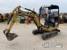 (South Beloit, IL) 2015 Caterpillar 301.7 Mini Hydraulic Excavator Runs, Moves, Operates