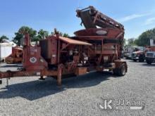 (Hagerstown, MD) Morbark 1000 Portable Tub Grinder Runs, Jump To Start, Operational Condition Unknow