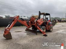 (Charlotte, MI) 2008 Ditch Witch RT75H Rubber Tired Trencher Runs, Moves, Operates,
