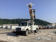 (Smock, PA) Altec DC47-TR, Digger Derrick rear mounted on 2019 Freightliner M2 Utility Truck Runs, M