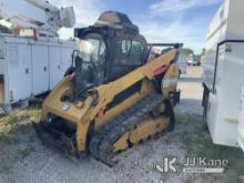 (Fort Wayne, IN) 2018 Caterpillar 299DXHP Tracked Skid Steer Loader Not Running, Condition Unknown,