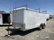 (Plymouth Meeting, PA) 2008 Lark United Manufacturing T/A Enclosed Cargo Trailer Body & Rust Damage