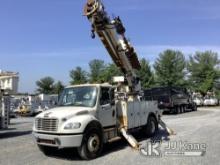 (Frederick, MD) Altec DC47-TR, Digger Derrick mounted on 2018 Freightliner M2 106 Service Truck Runs