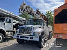 (Smock, PA) Altec D3060-TR, Digger Derrick rear mounted on 2005 International 7400 T/A Utility Truck