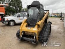 (Charlotte, MI) 2018 Caterpillar 299D Skid Steer Loader Condition Unknown, Gears On Tracks Are Disas