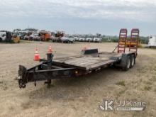 (Charlotte, MI) 2012 Monroe Towmaster T-16D T/A Tagalong Flatbed Trailer