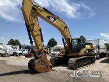 2008 Caterpillar 330D Hydraulic Excavator Runs, Moves & Operates) (Minor Body/Rust Damage