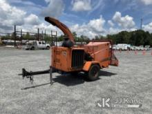 2013 Vermeer BC1000XL Chipper (12in Drum) No Title, Runs & Operates) (Body Damage