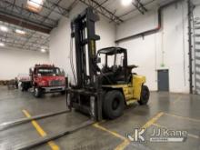 2010 Hyster H190HD Pneumatic Tired Forklift, Indoor Warehouse Used Runs, Moves & Operates