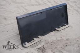 SKID STEER HITCH PLATE