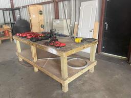 4’X8’ WOOD WORK TABLE