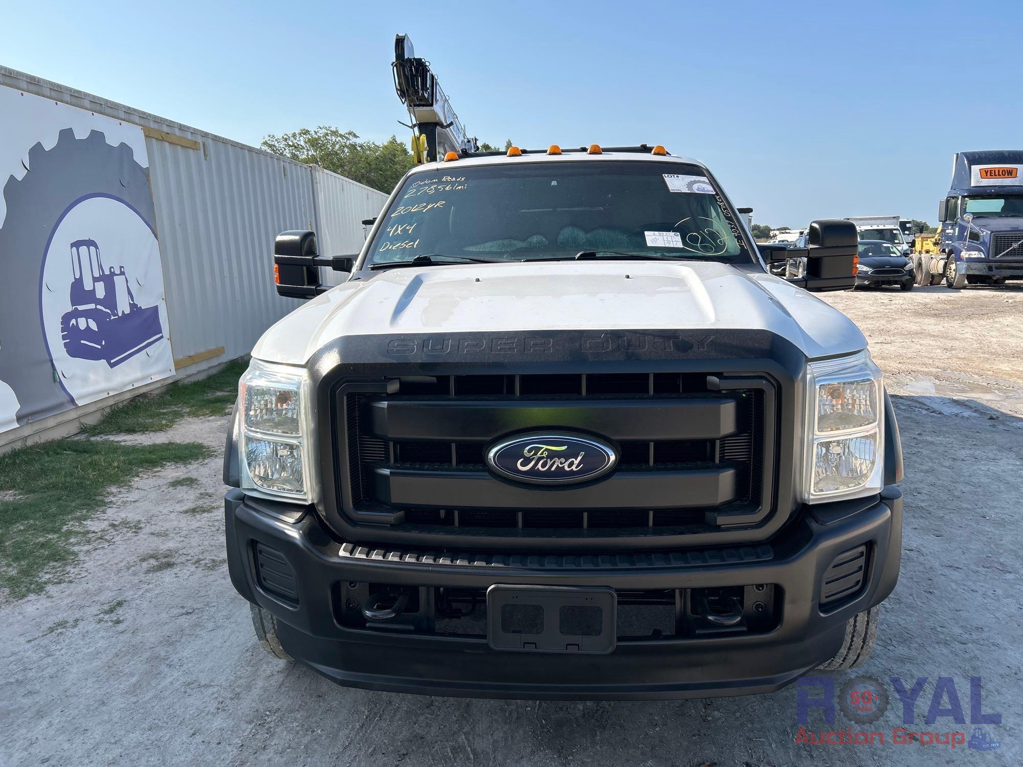 2012 Ford F550 Auto Crane 6006EH Service Crane Mechanics Truck