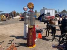 Shell Gas Pump Decor