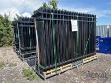 heavy duty, welded, steel fencing