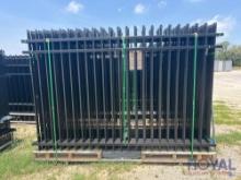 2024 10ft X 7ft Wrought Iron Fence Panels