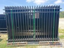 2024 10ft X 7ft Wrought Iron Fence Panels