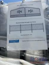 20ft Dual Driveway Triple Horse Head Gate