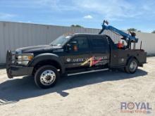 2013 Ford F450 4x4 Crew Cab Little Beaver LS300 Drill Rig Truck