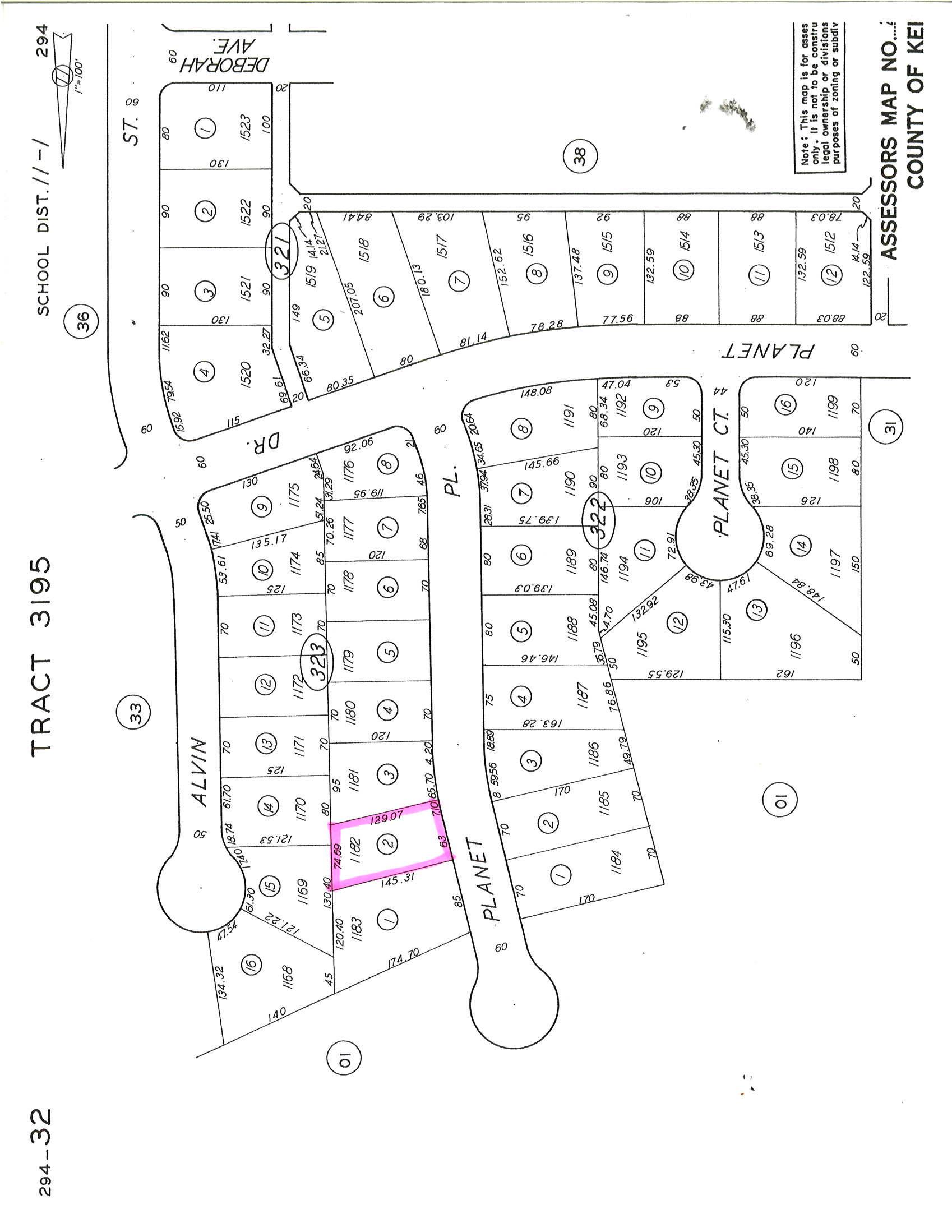 LOT IN CALIFORNIA CITY KERN COUNTY CALIFORNIA! FINANCED WITH LOW MONTHLY PAYMENTS!