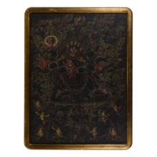 Himalayan Mahakala Chaturbhuja Thangka