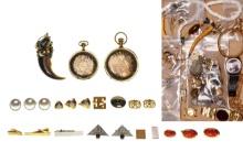 Gold, Gold Filled and Costume Jewelry Assortment