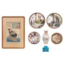 Asian Decorative Object Assortment