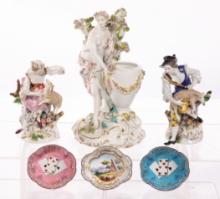 European Porcelain Figurine Assortment