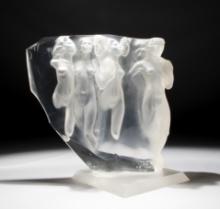 Frederick Hart (American, 1943-1999) 'Gerontion' Acrylic Sculpture