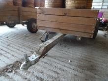 48"X 8' S/A TRAILER W/ SIDES, WOOD TONGUE, SELLS W/ B.O.S 6% TAX