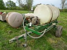 SHOPBUILT 280 GALLON NURSE TRAILER W/ 3HP BRIGGS GAS ENGINE