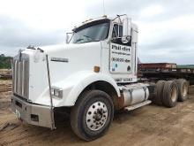 1998 Kenworth Truck Tractor, s/n 1XKDDU9X1WJ775153: T/A, Day Cab, White