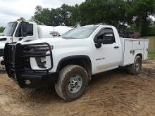 2021 Chevy Silverado 2500 WT 4WD Pickup, s/n 1GB0YLE74MF228008