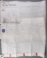 1 GEORGIAN & 1 VICTORIAN ENGLAND INDENTURE VELLUM