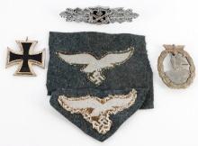 5 WWII GERMAN REICH KRIEGSMARINE & LUFTWAFFE LOT