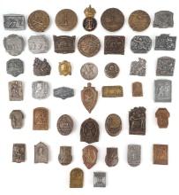 WWI & WWII GERMAN & EUROPEAN PIN LOT OF 44