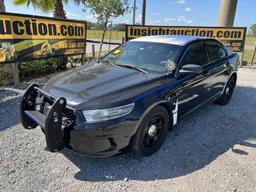 2015 FORD TAURUS POLICE INTERCEPTOR W/T R/K