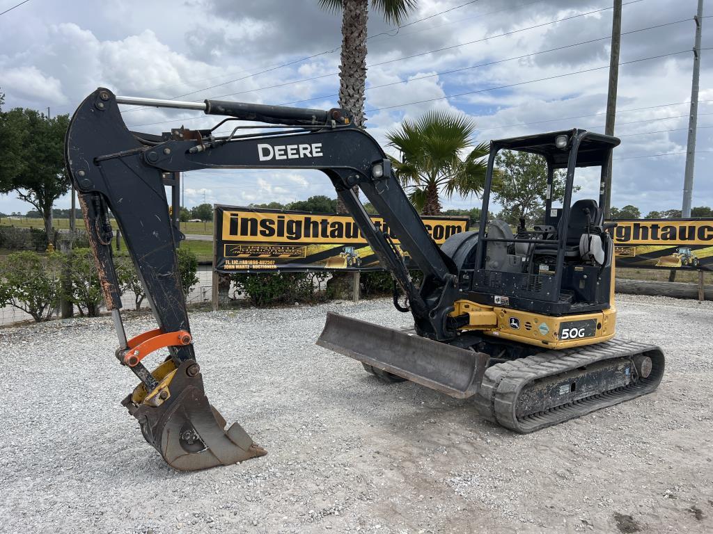 2016 John Deere 50g Excavator R/k