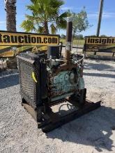 DETROIT DIESEL 4 CYLINDER POWER UNIT