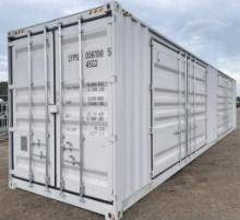 NEW 40FT HIGH CUBE MULTI DOOR STORAGE CONTAINER