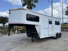 2003 SUNDOWNER 20FT HORSE TRAILER W/T