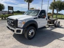 2015 Ford F-550xl Cab & Chassis Truck W/t R/k