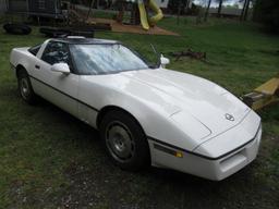 1986 CORVETTE  W/ 42,050 MILES- GOOD NC TITLE