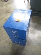 2 DRAWER METAL FILE CABINET