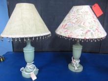 PAIR OF LAMPS 22 T