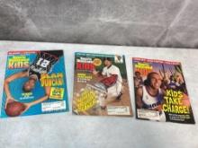 (3) SI For Kids Nov 99, Feb 00, May 00 - All With Uncut Card Sheets
